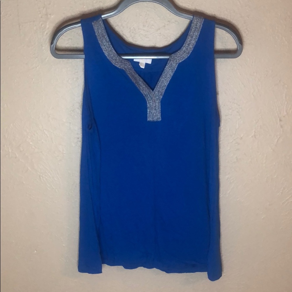 V Neck Detailed Tank